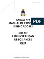 Anexo n4 Manual de Procesos e Indicadores Dimao