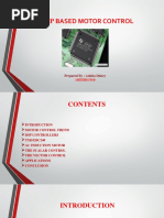 DSP Based Motor Control