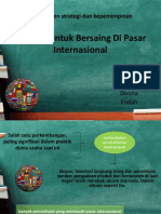 Strategi Bersaing Ipasar Internasional