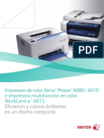 Impresora Láser Color Xerox Phaser 6000