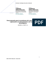 254 (1) Una Propuesta para La Enseñanza de La Geometría: de La Exploración A La Demostración Con Recursos Tecnológicos.