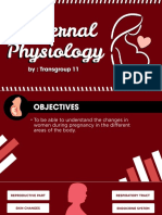 Maternal Physiology PDF