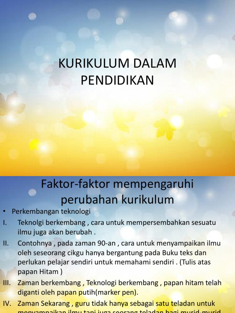 1 0 Prinsip Kurikulum Islam Dan Timur By Noratasha Basri