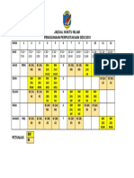 Jadual Waktu Nilam 2018