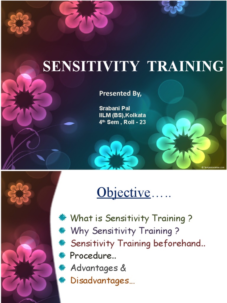 Sensitivity Training Overview | PDF