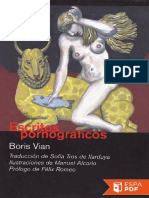 Escritos Pornograficos - Boris Vian