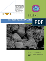 Metodologia para La Investigacion de Minrales