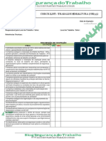Modelo de Check List - Trabalho em Altura (NR 35) - Blog Segurança do Trabalho.docx