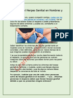 Sintomas Del Herpes Genital en Hombres y Mujeres