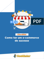 Check List Ecommerce de Sucesso