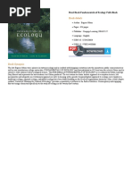 Download Fundamentals-of-Ecologypdf by Aathira Jalajakshan SN375526700 doc pdf