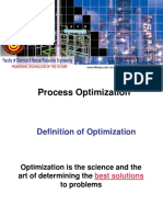 Chapter 8 Process Optimisation