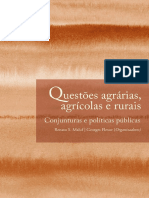 Questões Agrárias, Agrícolas e Rurais: Conjunturas e Políticas Públicas