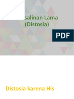 Persalinan Lama (Distosia)