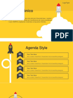 Rocket Launched PowerPoint Template