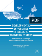Rodrigo Arocena, Bo Göransson, Judith Sutz-Developmental Universities in Inclusive Innovat