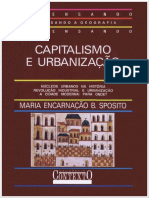 SPOSITO, Maria Da Encarnação B. Capitalismo e Urbanização