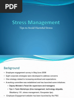 Stress Management Techniques Overview | PDF | Stress (Biology ...