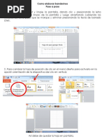Como Hacer Un Banderín en PowerPoint Paso A Paso