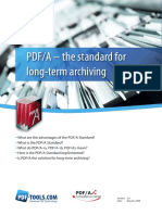 PDF/A - The Standard For Long-Term Archiving: White Paper