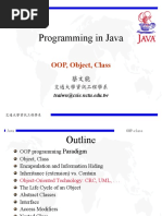 Programming in Java: OOP, Object, Class