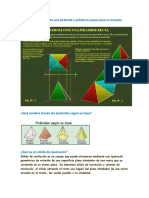 Dibuje El Desarrollo de Una Pirámide y Señale Los Pasos para Su Trazado3