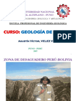 I. Introducción Geología de Campo I