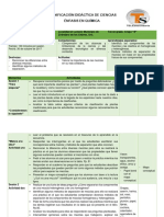 Planificación Didáctica de Ciencias