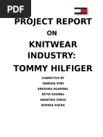 Project Report Knitwear Industry: Tommy Hilfiger