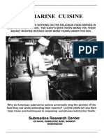 Submarine Cuisine PDF