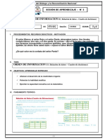 Sesion de Aprendizaje N 3 RM Orden de Informacion Ii Semana 5 y 6 5to Sec