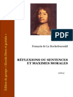 La Rochefoucauld Maximes PDF