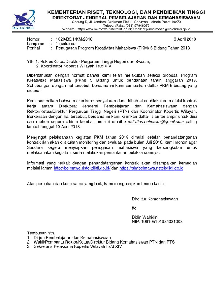 20839 PKM 2018 5 Bidang Pendanaan Surat Lampiranpdf