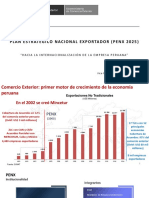 Plan Estratégico Nacional Exportador (Penx 2025)