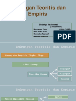 PEMINOV Bab3 - Dukungan Teoritis Dan Empiris