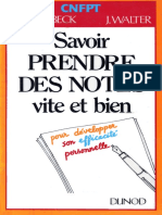 1987 - Dunod - Savoir Prendre des Notes Vite et Bien.pdf