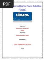 Tarea III Administracion I