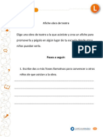 Afiche Obra de Teatro PDF