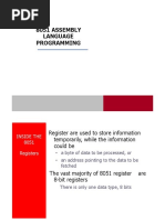 3 Assembly Language Programming