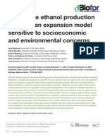 Modelo de expansão da produção de etanol no Brasil considerando aspectos socio-econômicos e ambientais