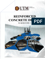 UTM Reinforced Concrete Design To EuroCode2