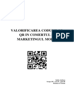 Valorificarea Codurilor QR in Comertul Si Marketingul Mobil