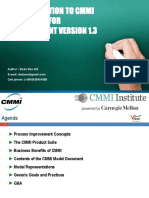 CMMI Introduction 1.3