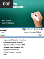 Processes Management CMMI V1.3