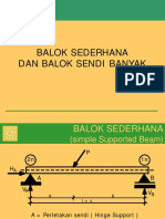 Balok Sederha