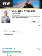 Mechanics of Materials III:: Beam Bending