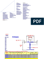 OSHA and steel shape worksheet links