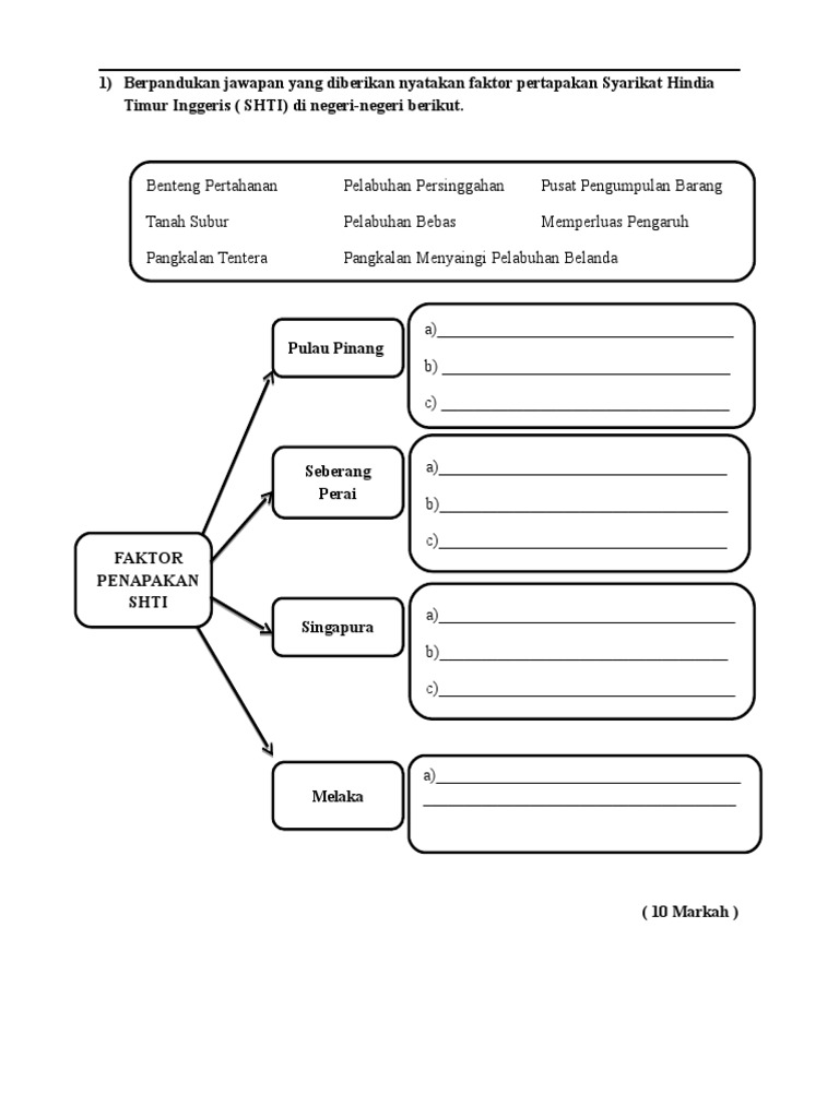 Ujian Mac Sejarah Tingkatan 2 2  PDF