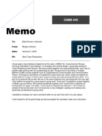 Memo Portfolio