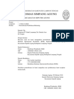 Surat Permohonan Buka Rek Bank Lampung
